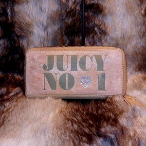 Juicy Couture Vintage buff/lt peach wallet
